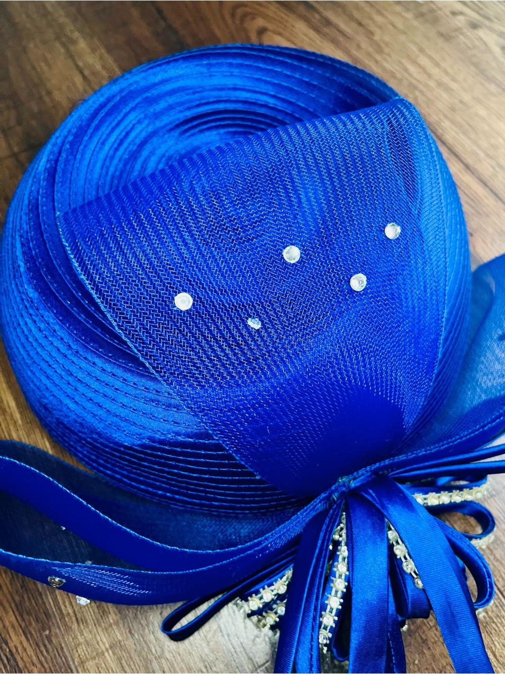 bmj studio Blue Women's Hat - Picture 8 of 8